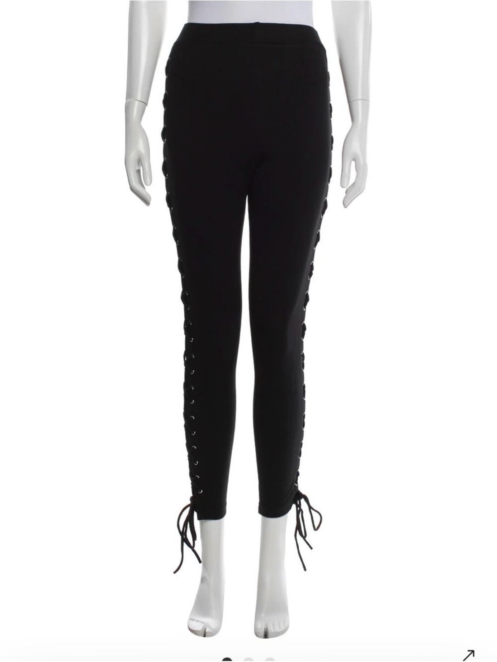 LPA BLACK LACE UP LEGGING